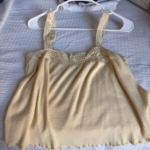 Rewind Cream Lace Camisole Top